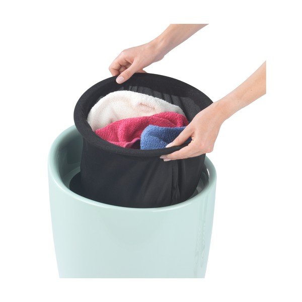 Cesto per biancheria alla menta e sgabello in uno , 20 l Candy - Wenko-image-2