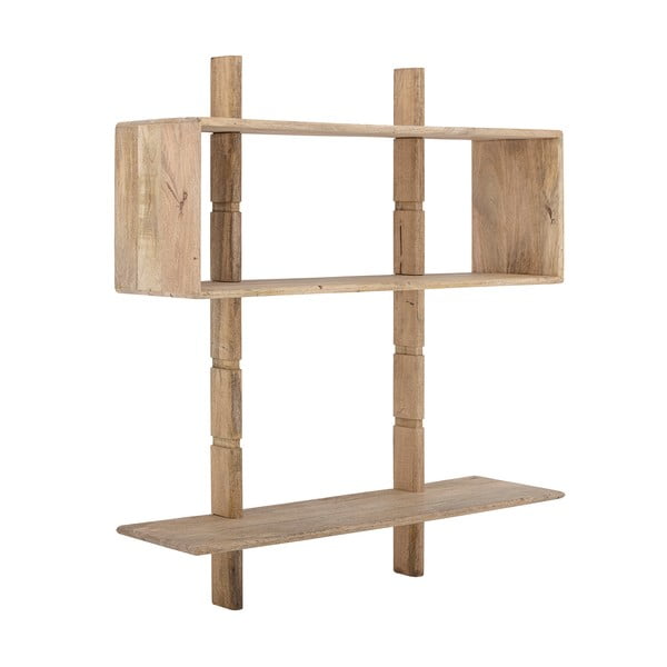 Libreria a parete in legno di mango in colore naturale 96,5x110,5 cm Millian - Bloomingville-image-2