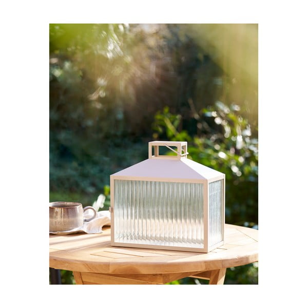 Lanterna in vetro (altezza totale 26,5 cm) Lucca – House Nordic-image-2