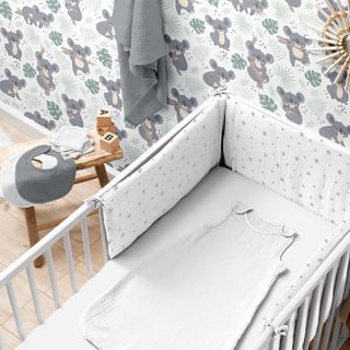 Lenzuolo per culla in mussola elasticizzata 60x120 cm - Bébé Douceur