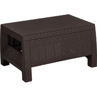 Tavolo da giardino in rattan 57x77 cm Corfu - Keter