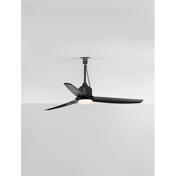 Plafoniera LED nera opaca in metallo con intensità regolabile Blowy – Nova Luce-image-4