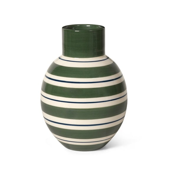 Vaso in ceramica verde Omaggio - Kähler Design