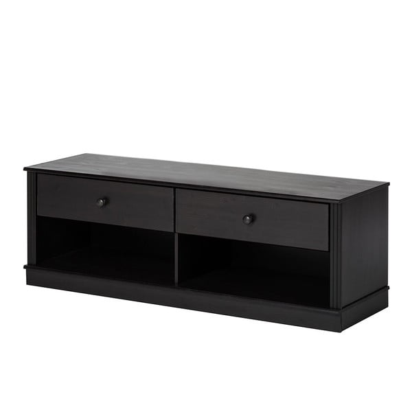 Mobile TV in legno di pino marrone scuro 137x47 cm Anita - Støraa-image-2