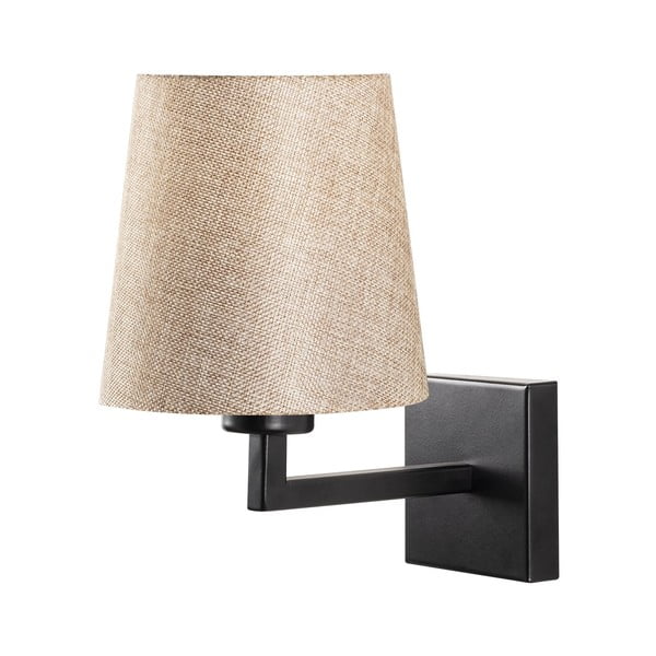 Lampada da parete nera/color crema ø 18 cm Profil – Opviq lights
