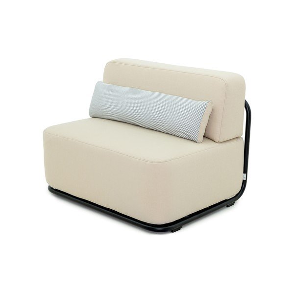 Modulo divano da giardino beige (parte centrale) Straw - Sit Sit-image-3