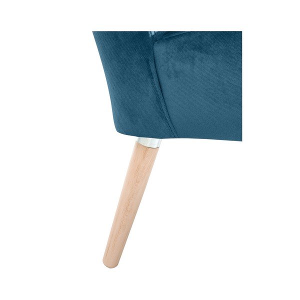 Poltrona blu Neele Velvet - Max Winzer-image-4