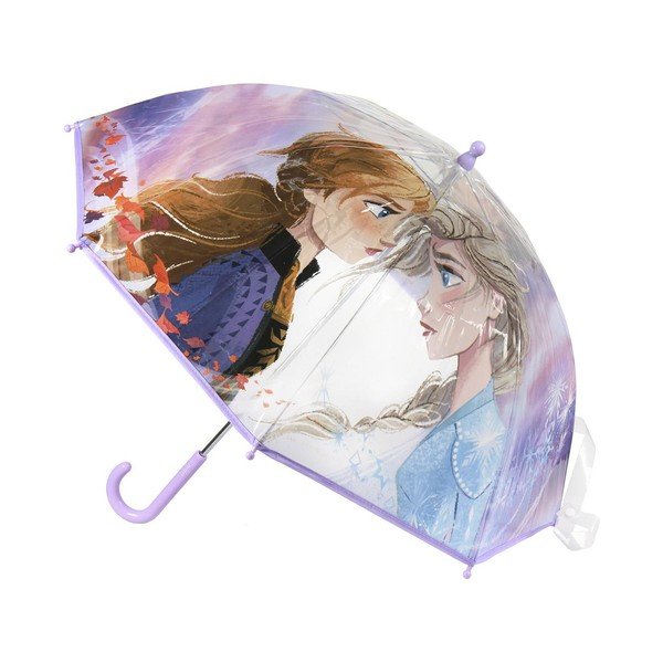 Transparentní dětský deštník Ambiance Frozen, ⌀ 71 cm