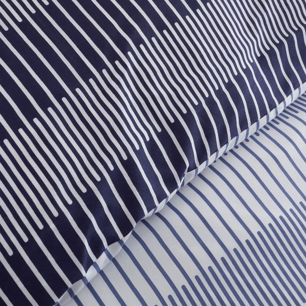 Biancheria da letto blu 200x200 cm Simplicity - Catherine Lansfield-image-4