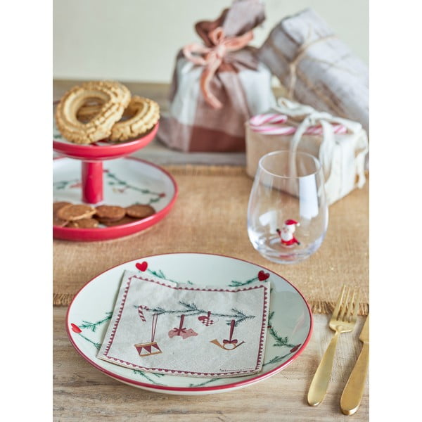 Set di tovaglioli in carta 20 pz 33x33 cm Yule – Bloomingville-image-1