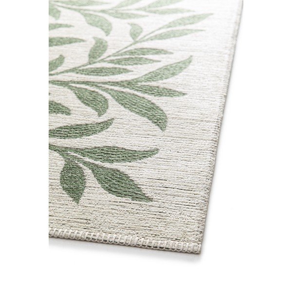 Tappeto da interno/esterno verde/color crema 80x150 cm Lua – Universal-image-4