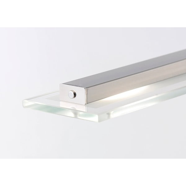 Lampadario con intensità regolabile argentato in metallo Tenso – Fischer & Honsel-image-2