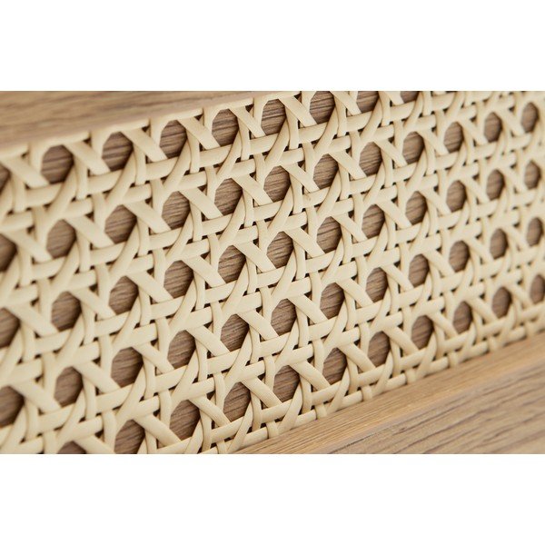 Tavolino in colore naturale 60x110 cm Pensacola - Unique Furniture-image-4