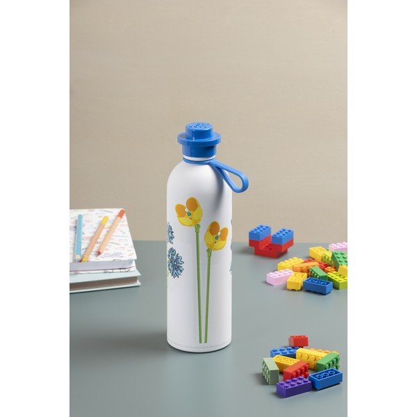 Borraccia termica bianca/blu 560 ml Meadow Flowers – LEGO®-image-3