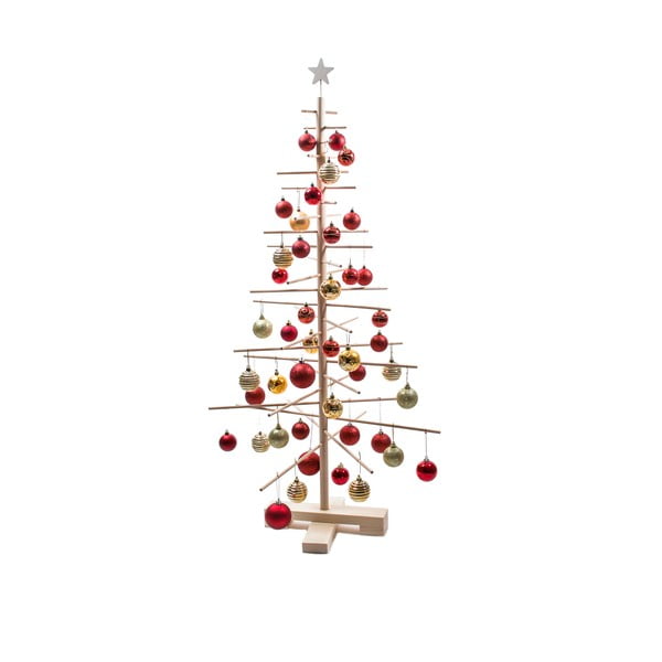 Albero di Natale in legno, altezza 125 cm - Nature Home-image-2