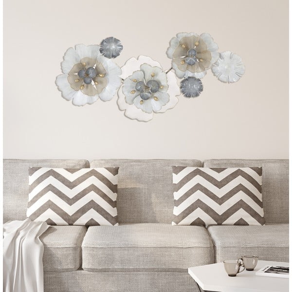 Decorazione da parete in metallo , 119 x 60 cm Flowery - Mauro Ferretti-image-4