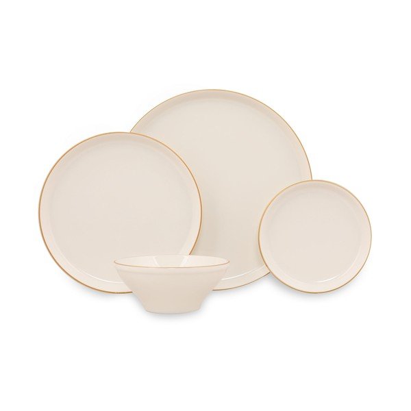Set da pranzo in porcellana 16 pezzi Basic - Güral Porselen