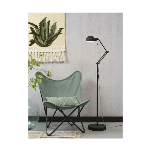 Lampada da terra nera (altezza 140 cm) Glasgow - it's about RoMi-image-3