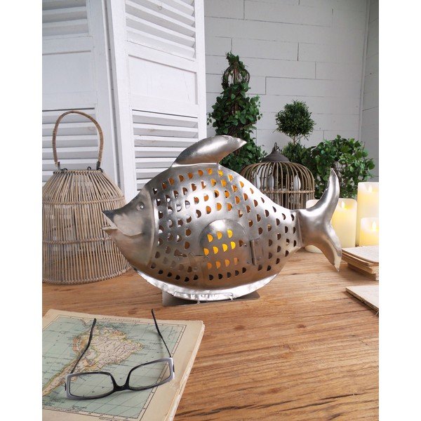 Lucerna Orchidea Milano Nickel Fish Antique