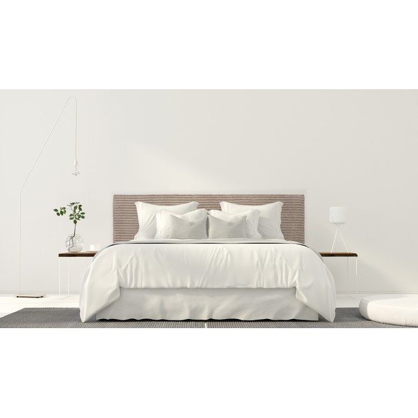 Testata imbottita beige 145x52 cm Billie - Really Nice Things-image-1