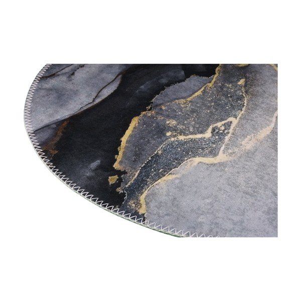 Tappeto lavabile bianco e nero 60x100 cm - Vitaus-image-2