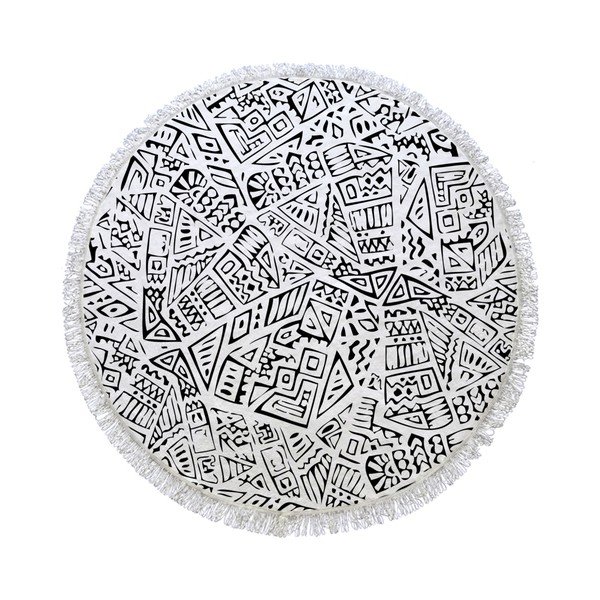 Kruhová plážová osuška La Chanta Markon Round Beach Towel, ⌀ 1,5 m