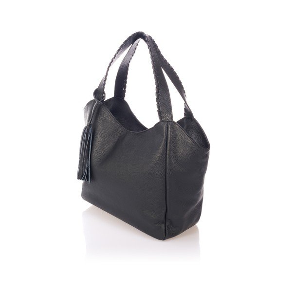 Borsa in pelle nera Lora - Giulia Massari-image-2