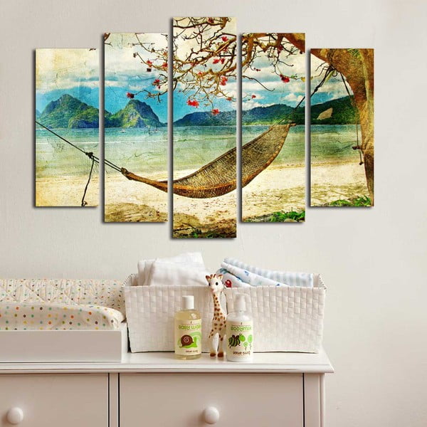 Quadro a più parti Amaca, 105 x 70 cm - Wallity-image-1