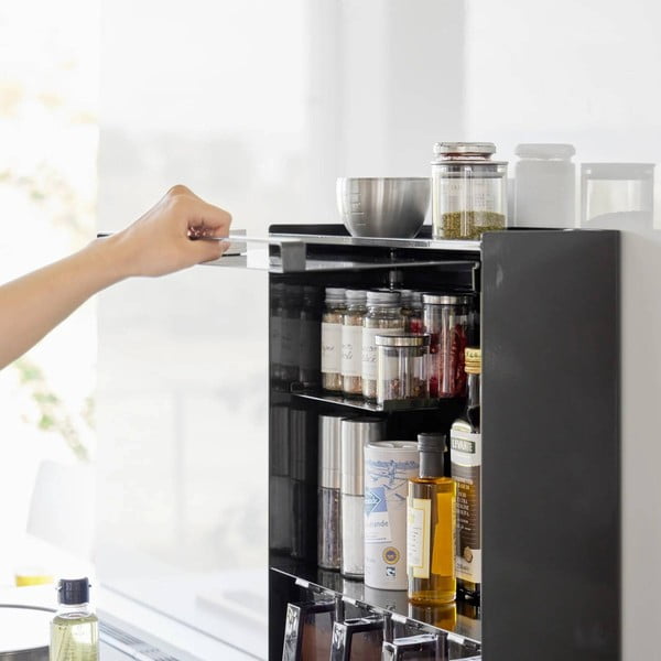 Organizer per spezie in metallo Tower – YAMAZAKI-image-2
