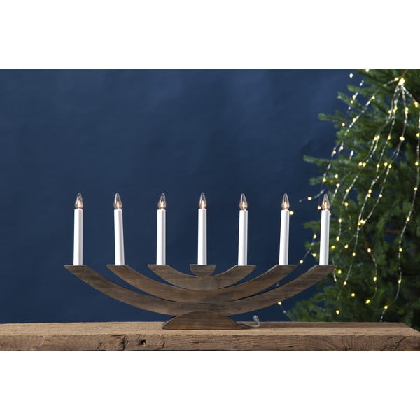 Decorazione luminosa natalizia marrone Navida - Star Trading-image-1