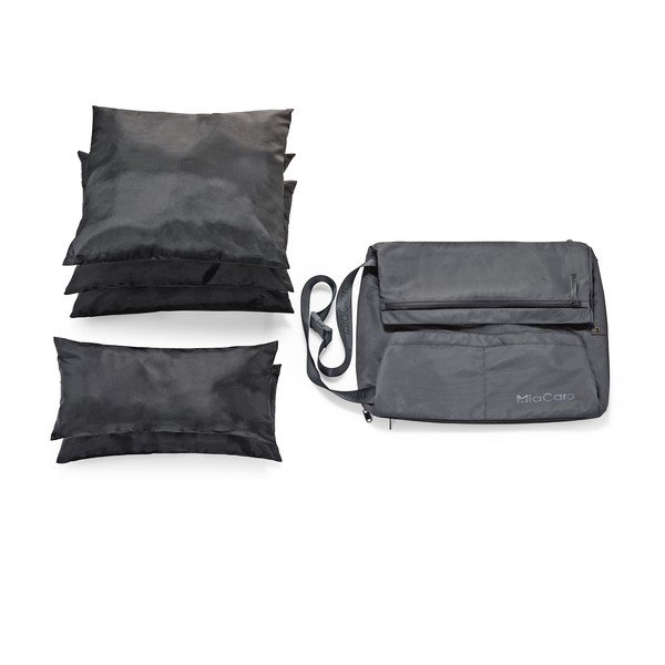 Trasportino grigio scuro per cane 50x50 cm Viaggio Asphalt – MiaCara-image-4