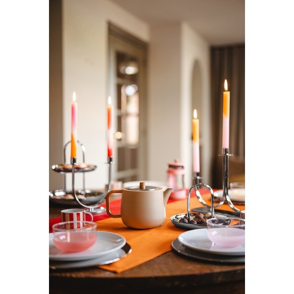 Portacandela in metallo Elana – Zilverstad-image-1