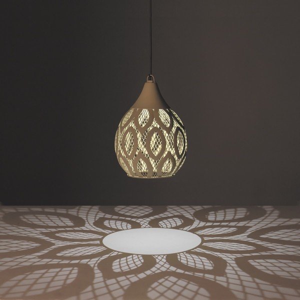 Lampada a sospensione solare a LED per esterni (altezza 19,5 cm) - LDK Garden-image-1