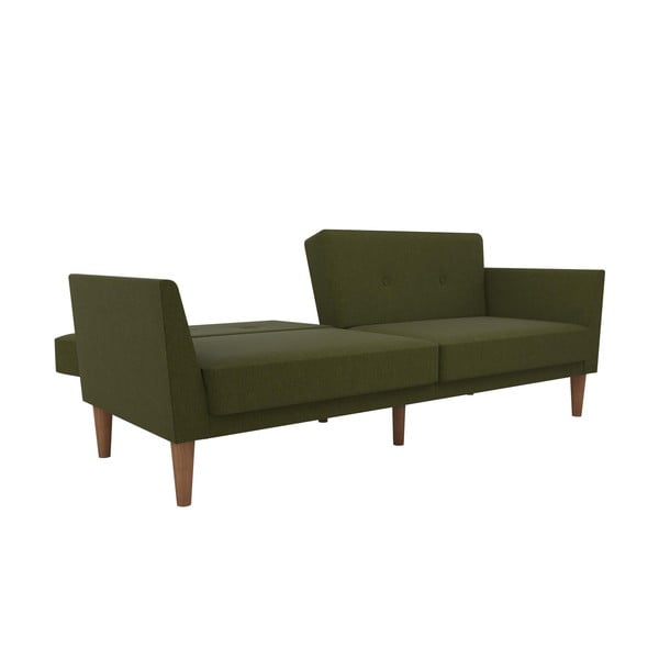 Divano letto verde 205 cm Regal - Novogratz-image-3
