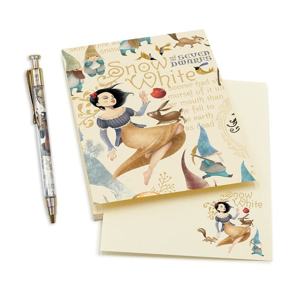 Quaderno con penna 50 pagine formato A6 Snow White - Kartos
