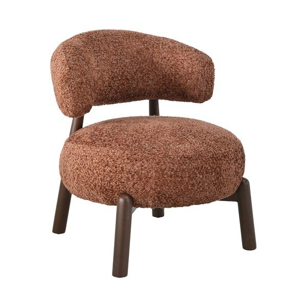Poltrona color terracotta Neron – MOME