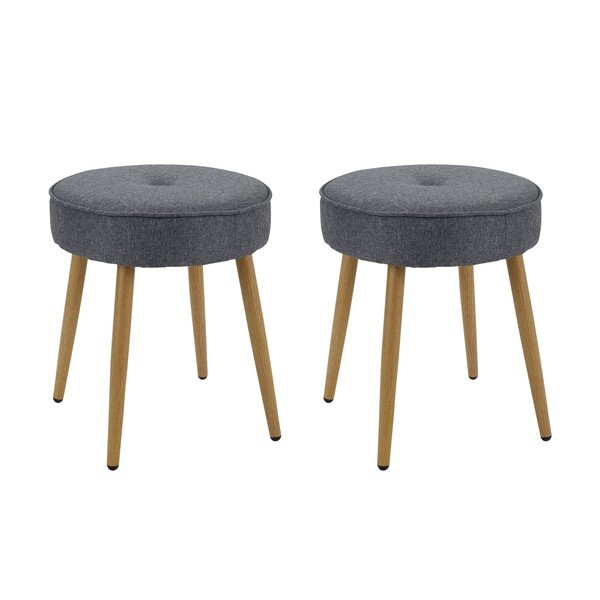 Sgabello grigio antracite Thelma - Støraa-image-3