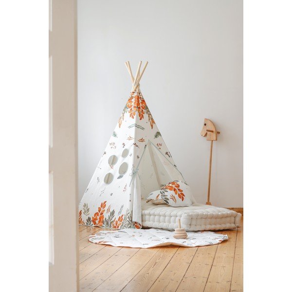 Tappeto da gioco bianco per bambini Forest Friends - Moi Mili-image-4