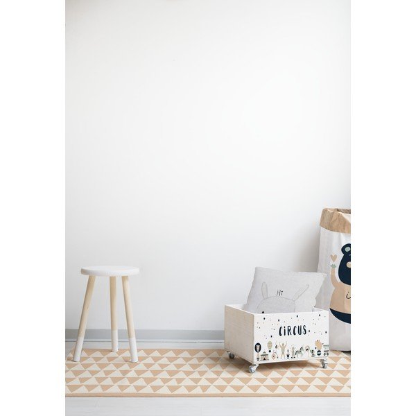 Contenitore per bambini in pino su ruote Circus Crew - Folkifreckles-image-1