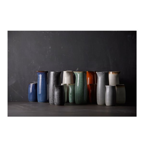 Lattiera nera/blu in ceramica 200 ml Gastro Dark Blue/Black – Bitz-image-1