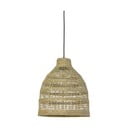 Lampadario in colore naturale con paralume in seagrass ø 38 cm Sagar - Light & Living