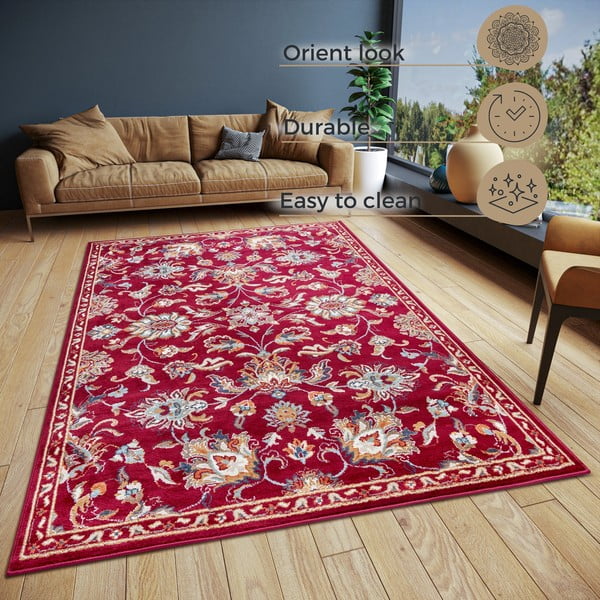Tappeto rosso 57x90 cm Orient Caracci - Hanse Home-image-4