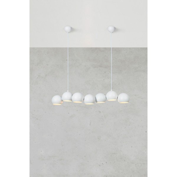 Lampadario bianco con paralume in metallo Cupolo – Markslöjd-image-4