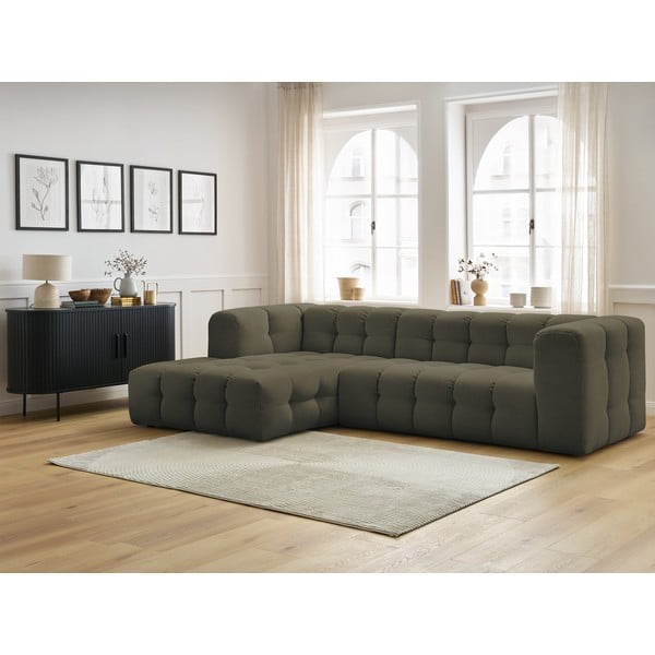 Divano angolare verde Cloud – Bobochic Paris-image-1