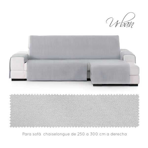 Copridivano 4 posti grigio chiaro Urban - Casa Selección-image-2