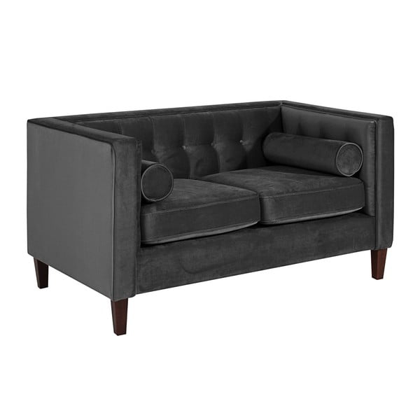 Divano nero Jeronimo, 154 cm - Max Winzer-image-2