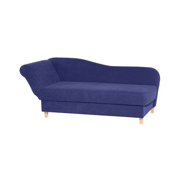 Poltrona Selma blu-viola, angolo destro - Max Winzer-image-1