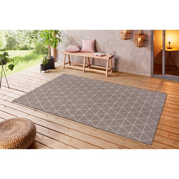 Tappeto marrone per esterni Atene, 200 x 290 cm - Ragami-image-3