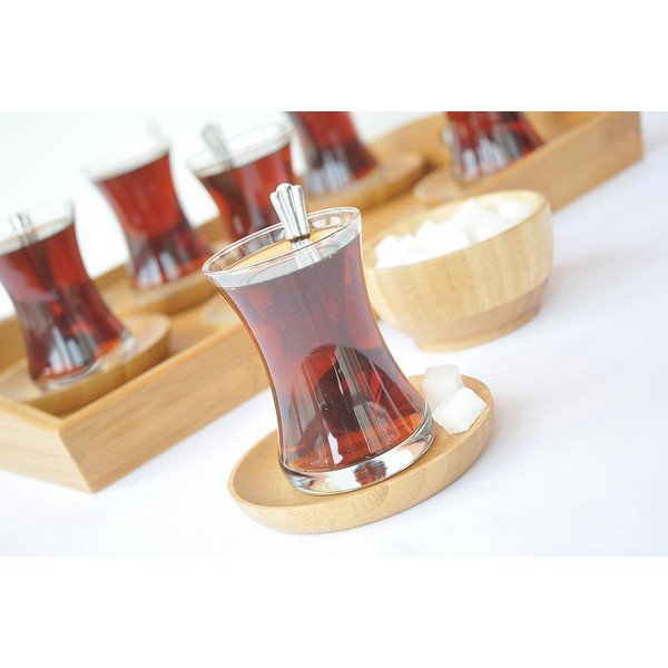 Set di 6 sottobicchieri in bambù Silva - Bambum-image-1