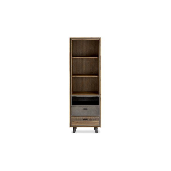 Libreria in legno di acacia Malaga Duo - Furnhouse-image-1
